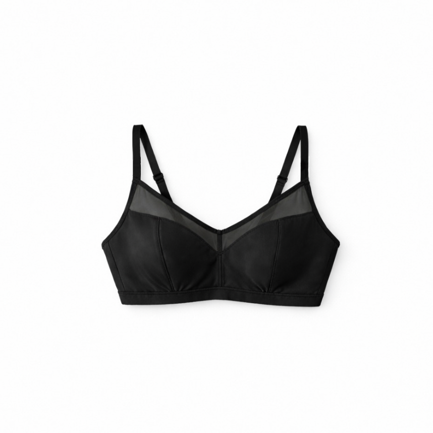 SPORTY BRA -  BLACK
