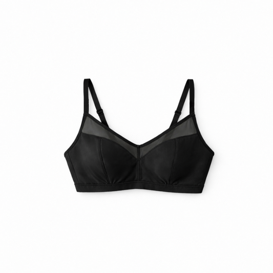 SPORTY BRA -  BLACK